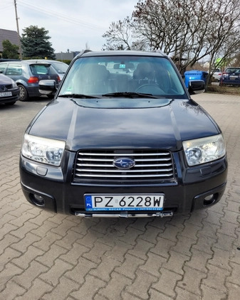 Subaru Forester cena 21999 przebieg: 246000, rok produkcji 2007 z Luboń małe 106